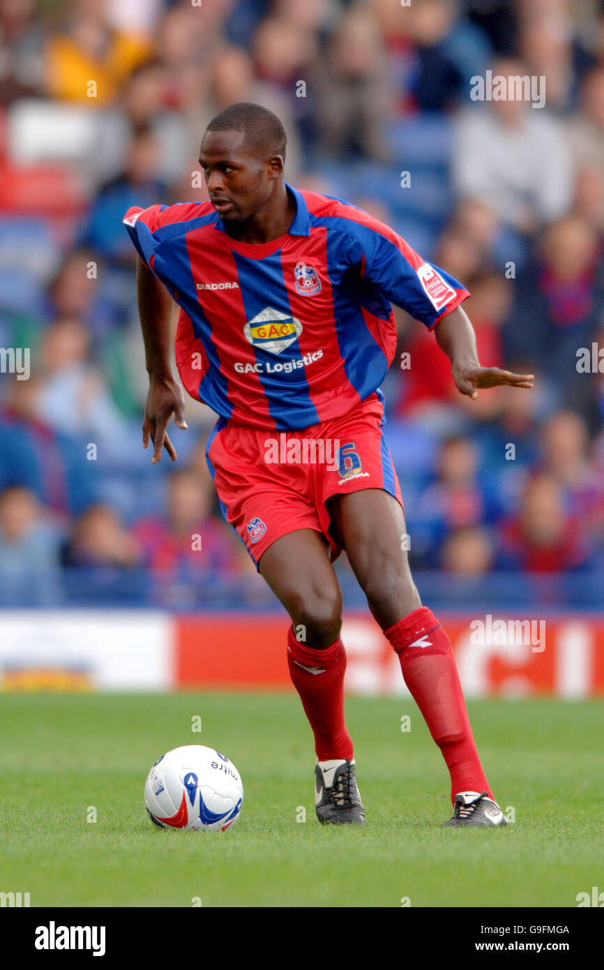 Football - Championnat de la ligue de football Coca-Cola - Crystal Palace v Leeds United - Selhurst Park.Leon Cort du Crystal Palace Banque D'Images