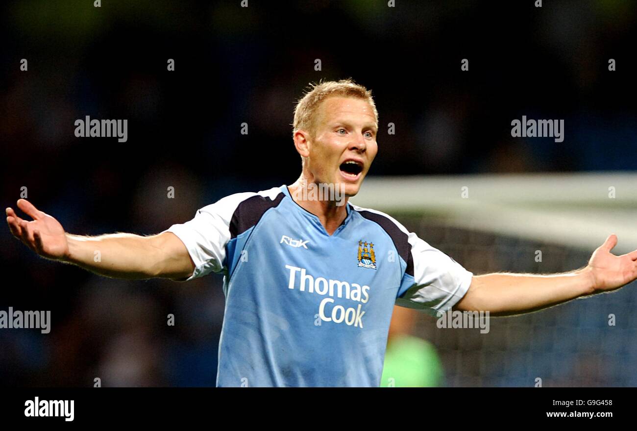 Soccer - FA Barclays Premiership - Manchester City v Portsmouth - Ville de Manchester Stadium Banque D'Images