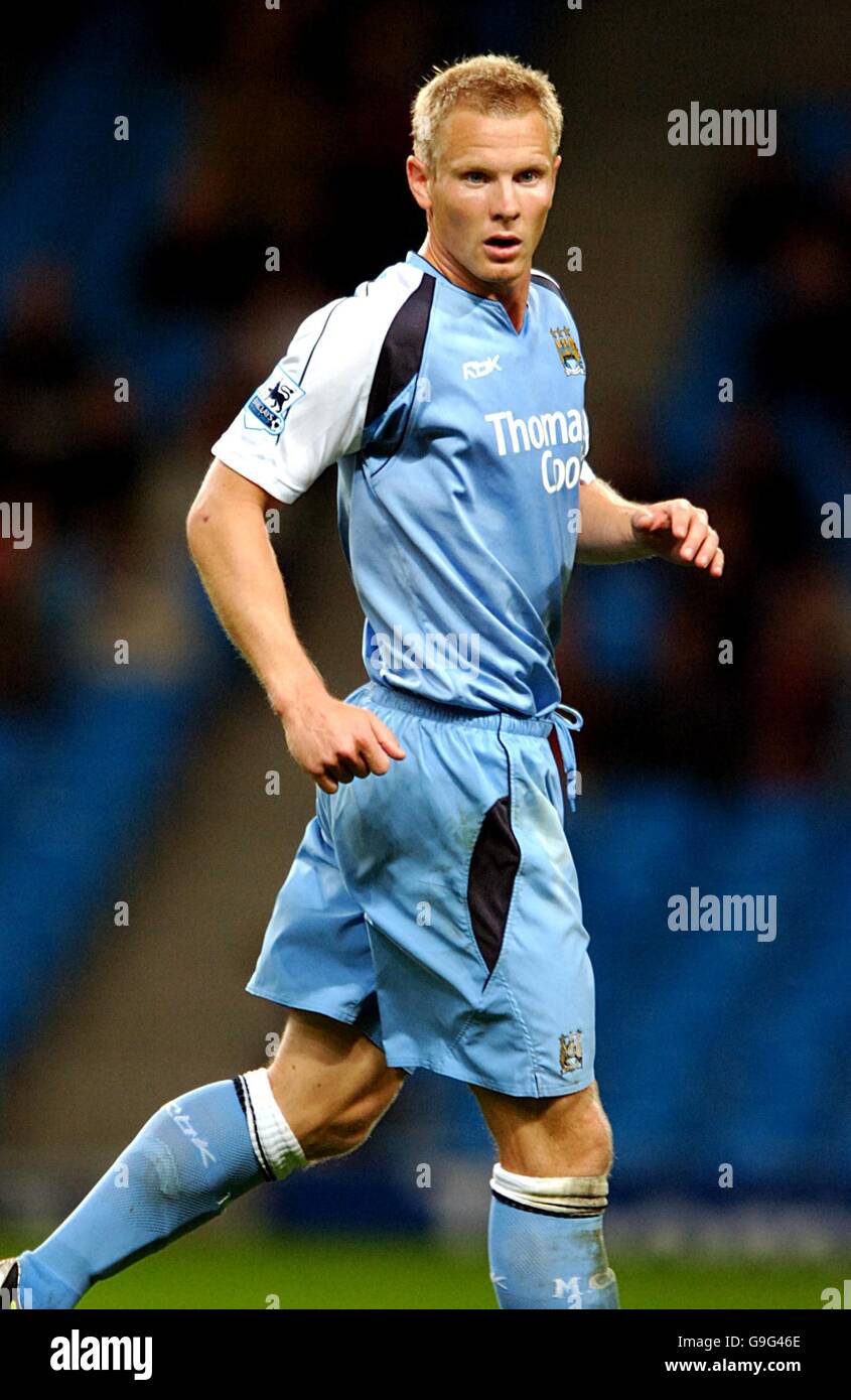 Soccer - FA Barclays Premiership - Manchester City v Portsmouth - Ville de Manchester Stadium Banque D'Images