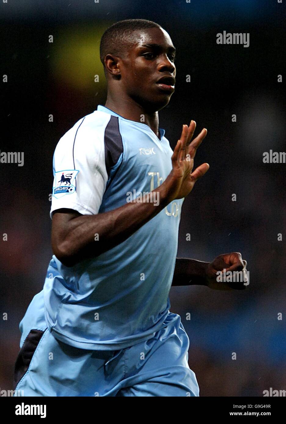 Soccer - FA Barclays Premiership - Manchester City v Portsmouth - Ville de Manchester Stadium Banque D'Images