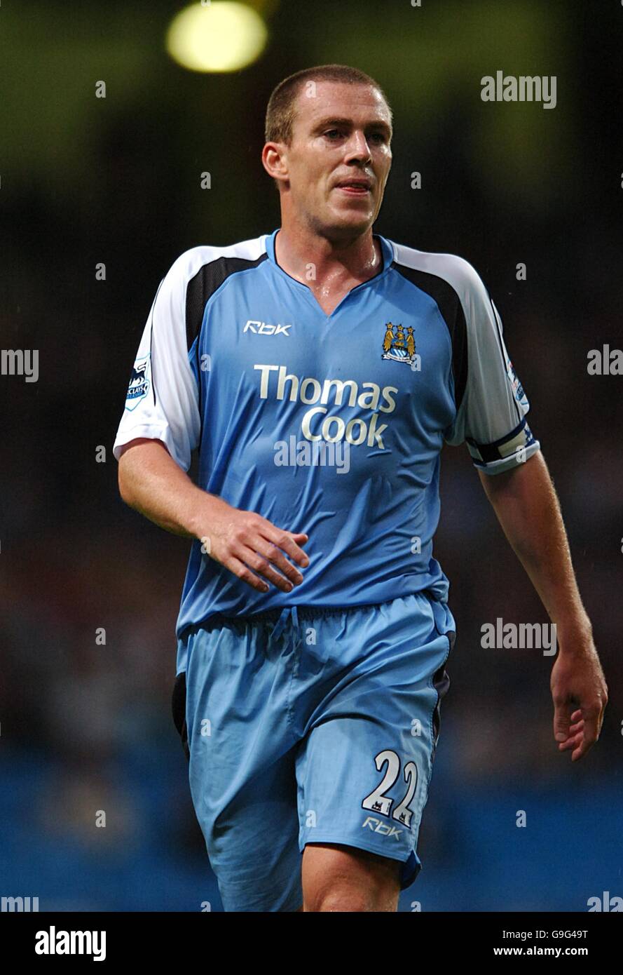 Soccer - FA Barclays Premiership - Manchester City v Portsmouth - Ville de Manchester Stadium Banque D'Images