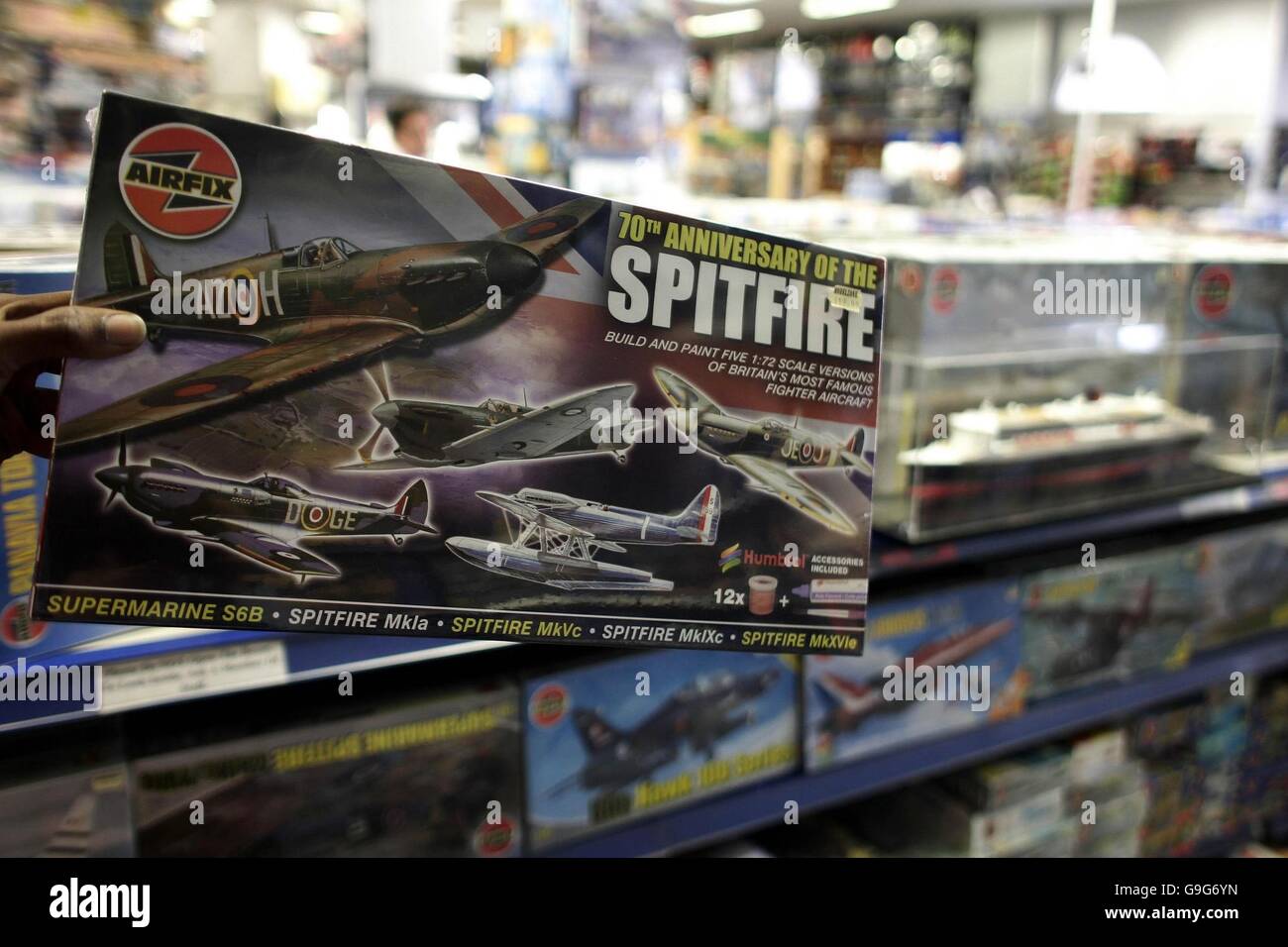 Airfix Model maker in liquidation Banque D'Images