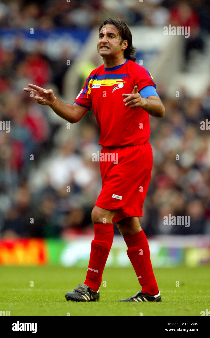 Soccer - Championnat d'Europe UEFA 2008 Qualifications - Groupe E - Angleterre v Andorre - Old Trafford Banque D'Images