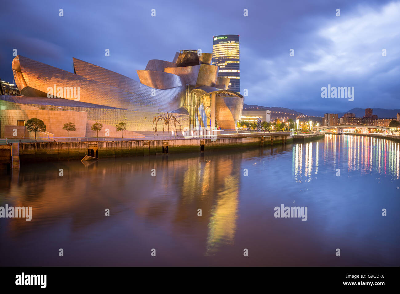 Bilbao, Musée Guggenheim Banque D'Images