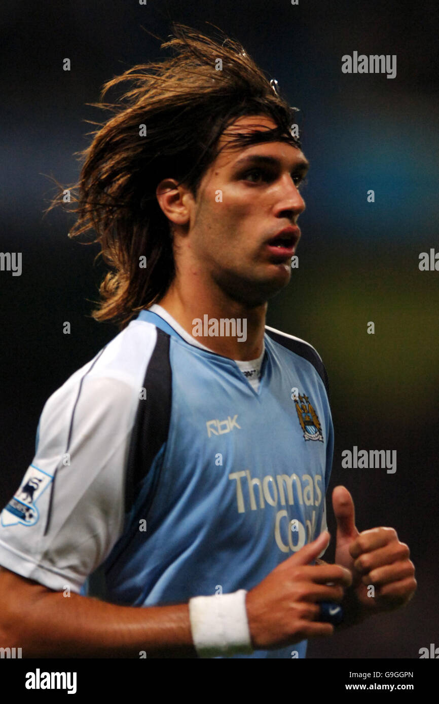 Soccer - FA Barclays Premiership - Manchester City v Portsmouth - Ville de Manchester Stadium Banque D'Images
