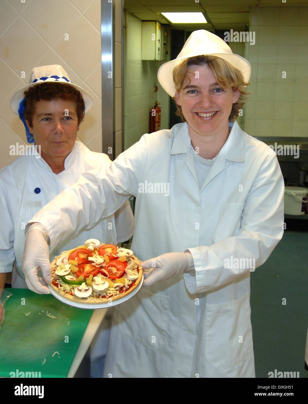 Ministre du Cabinet favorise la sécurité alimentaire Banque D'Images