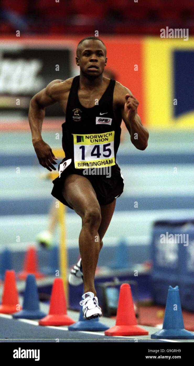 Athlétisme - Norwich Union Piscine d'essais cliniques et de Championnats AA Banque D'Images