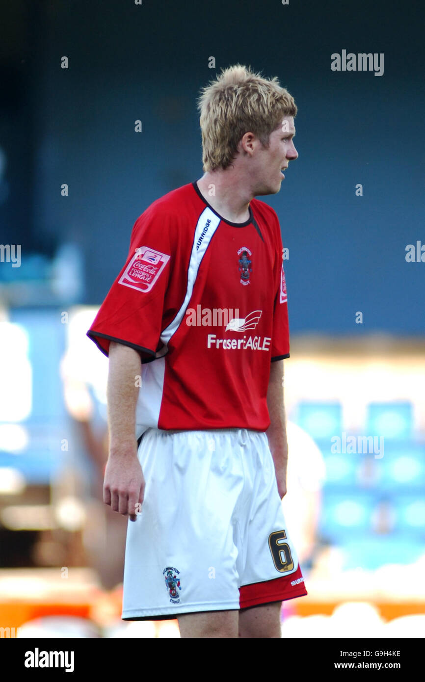 Soccer - Coca-Cola Football League deux - Ville de Mansfield v Accrington Stanley - Domaine Mill Banque D'Images