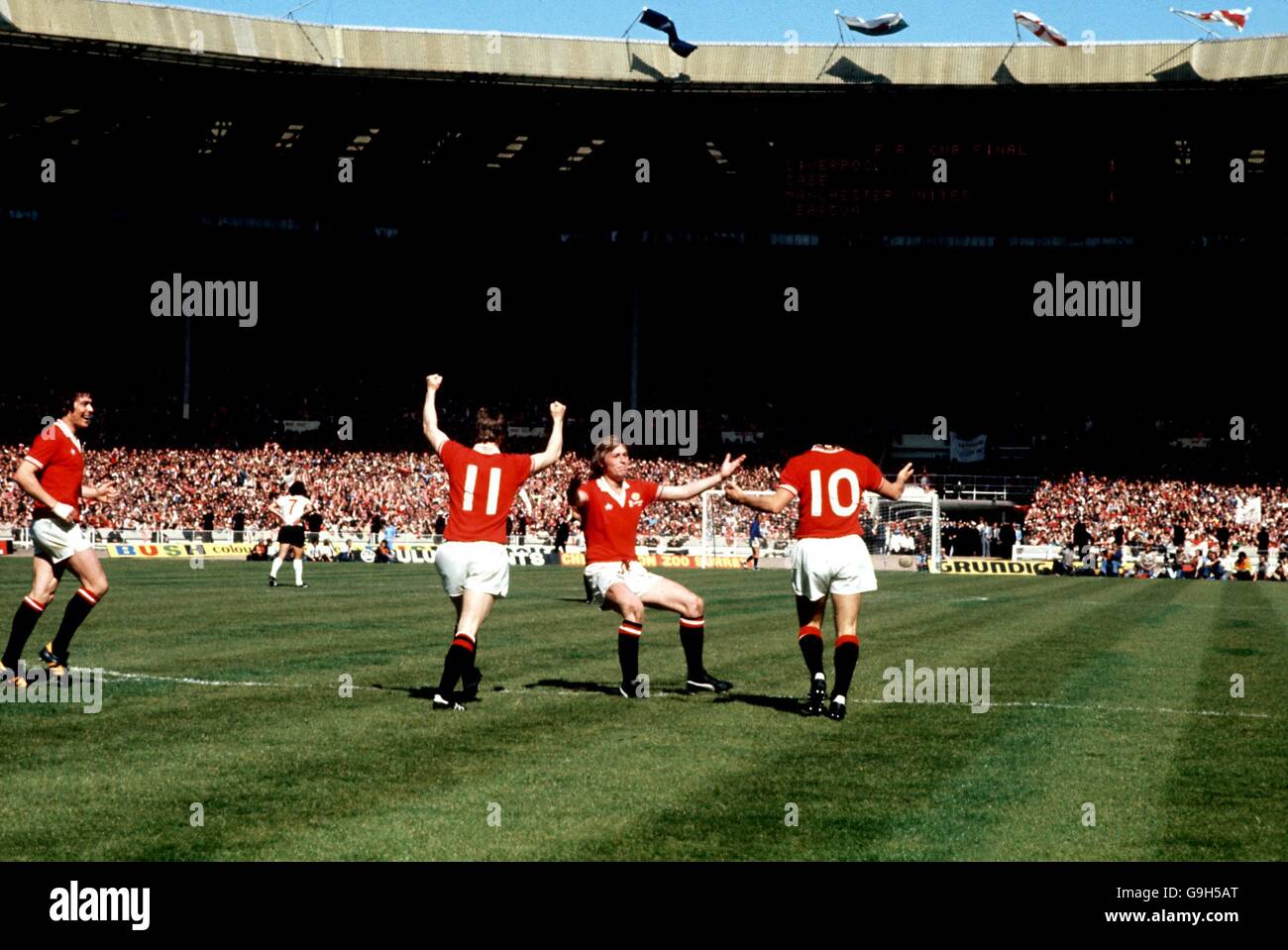 Soccer - Finale de la FA Cup - Liverpool v Manchester United - Stade de Wembley Banque D'Images