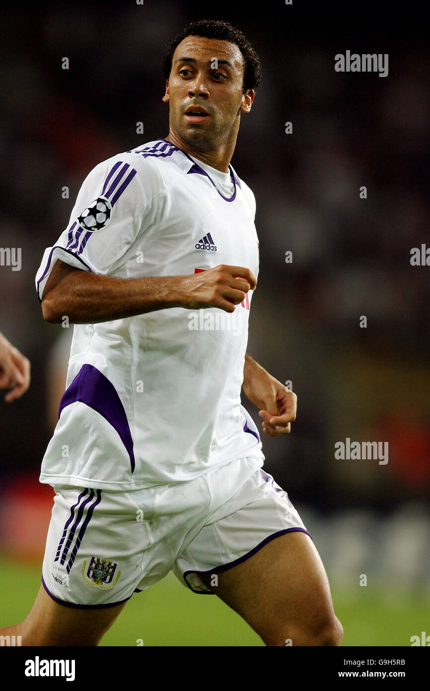 Football - Ligue des Champions - Groupe H - Anderlecht v Lille - Stade Constant Vanden Stock Banque D'Images
