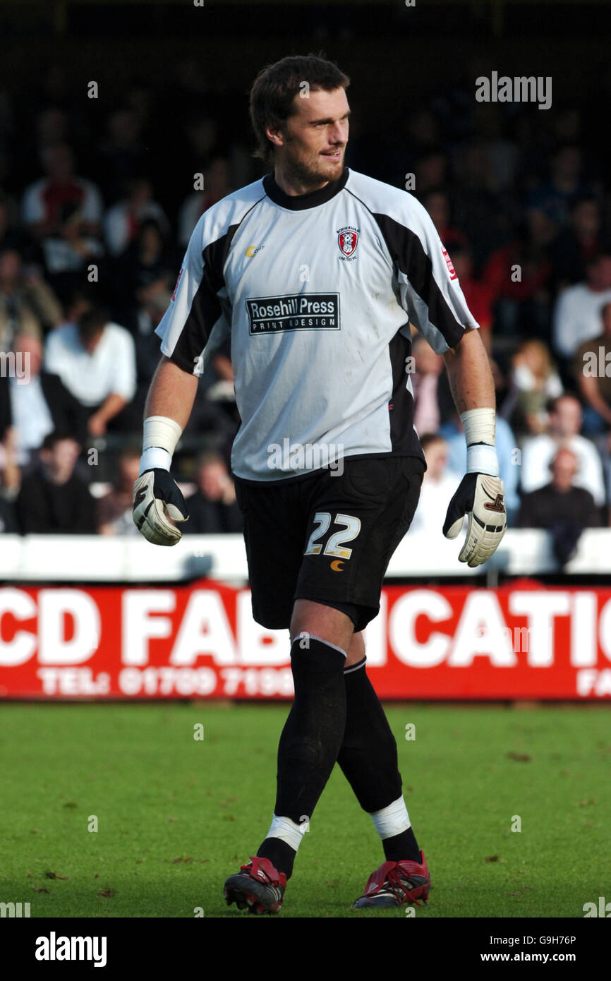 Soccer - Coca-Cola Football League One - Rotherham United v Millwall - Millmoor Banque D'Images