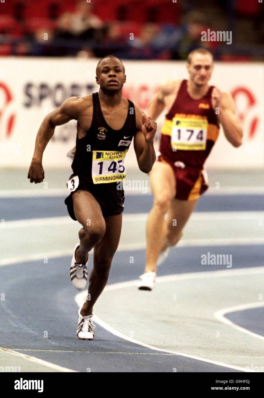 Norwich Union - Athlétisme Indoor Championnats AAA et essais Banque D'Images