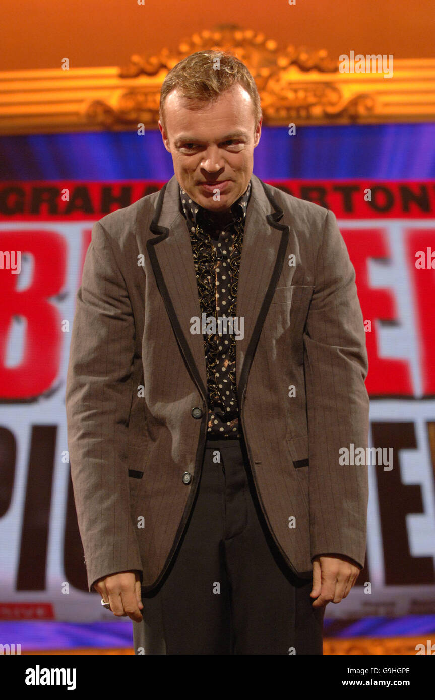 Graham Norton accueille le Graham Norton Show de BBC TV, LWT Studios, Upper Ground, au sud de Londres. Date de la photo: Lundi 2 octobre 2006. Le crédit photo devrait se lire comme suit : Ian West/PA Banque D'Images