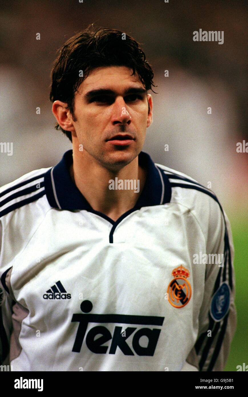 Assistant coach Aitor Karanka of Real Madrid poses during a portrait... News Pho