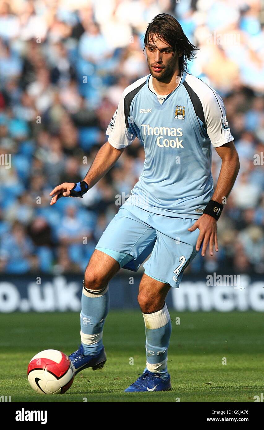 Soccer - FA Barclays Premiership - Manchester City v Sheffield United - La ville de Manchester Stadium Banque D'Images