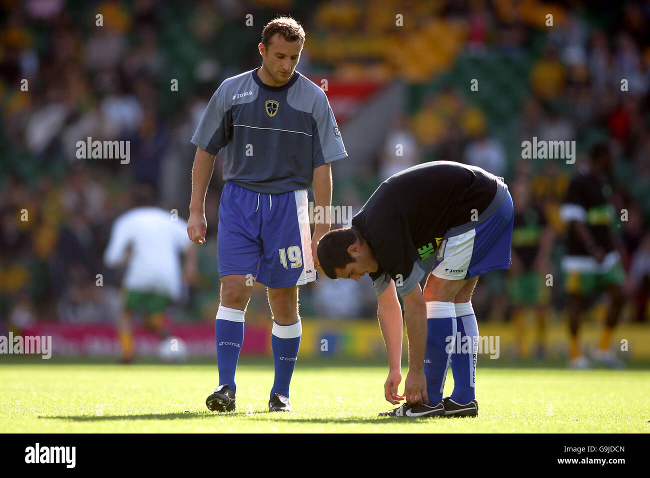 Soccer - Coca-Cola Football League Championship - Norwich City v Cardiff - Carrow Road Banque D'Images