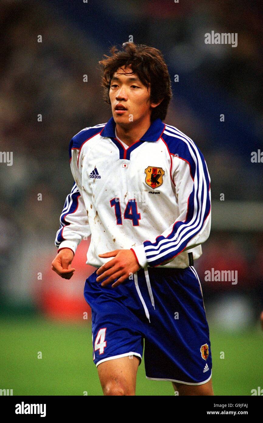 Football - International friendly - France / Japon.Shunsuke Nakamura, Japon  Photo Stock - Alamy