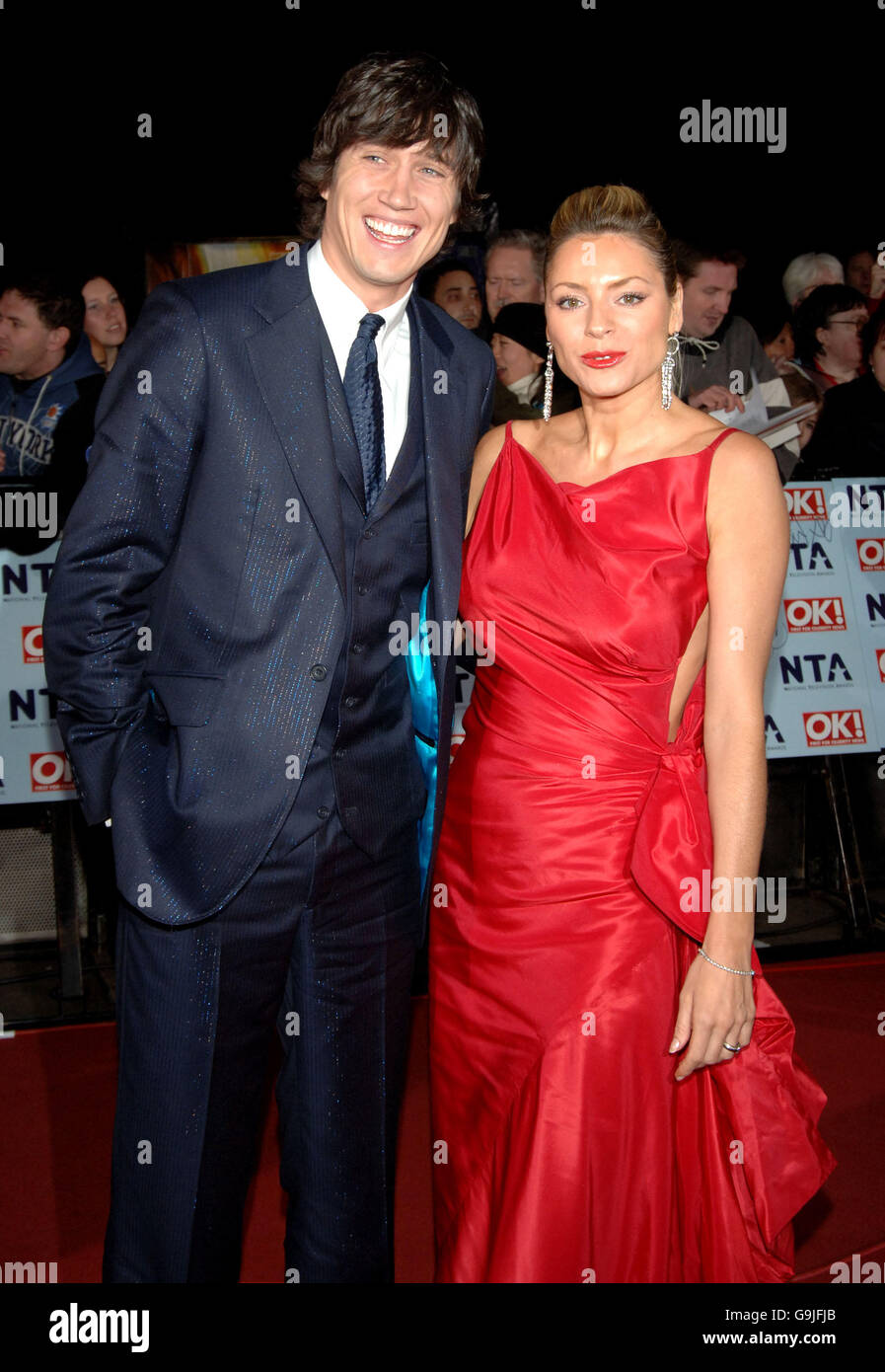 La télévision nationale Awards 2006 - The Royal Albert Hall - Arrivées Banque D'Images