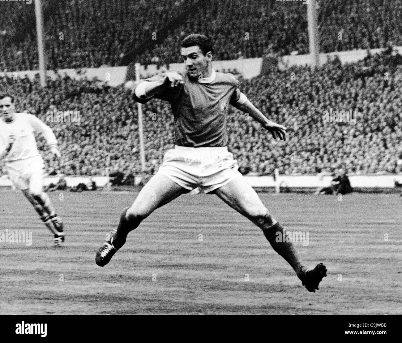 Football - finale de la coupe FA - Manchester United / Leicester City. Bill Foulkes, Manchester United Banque D'Images