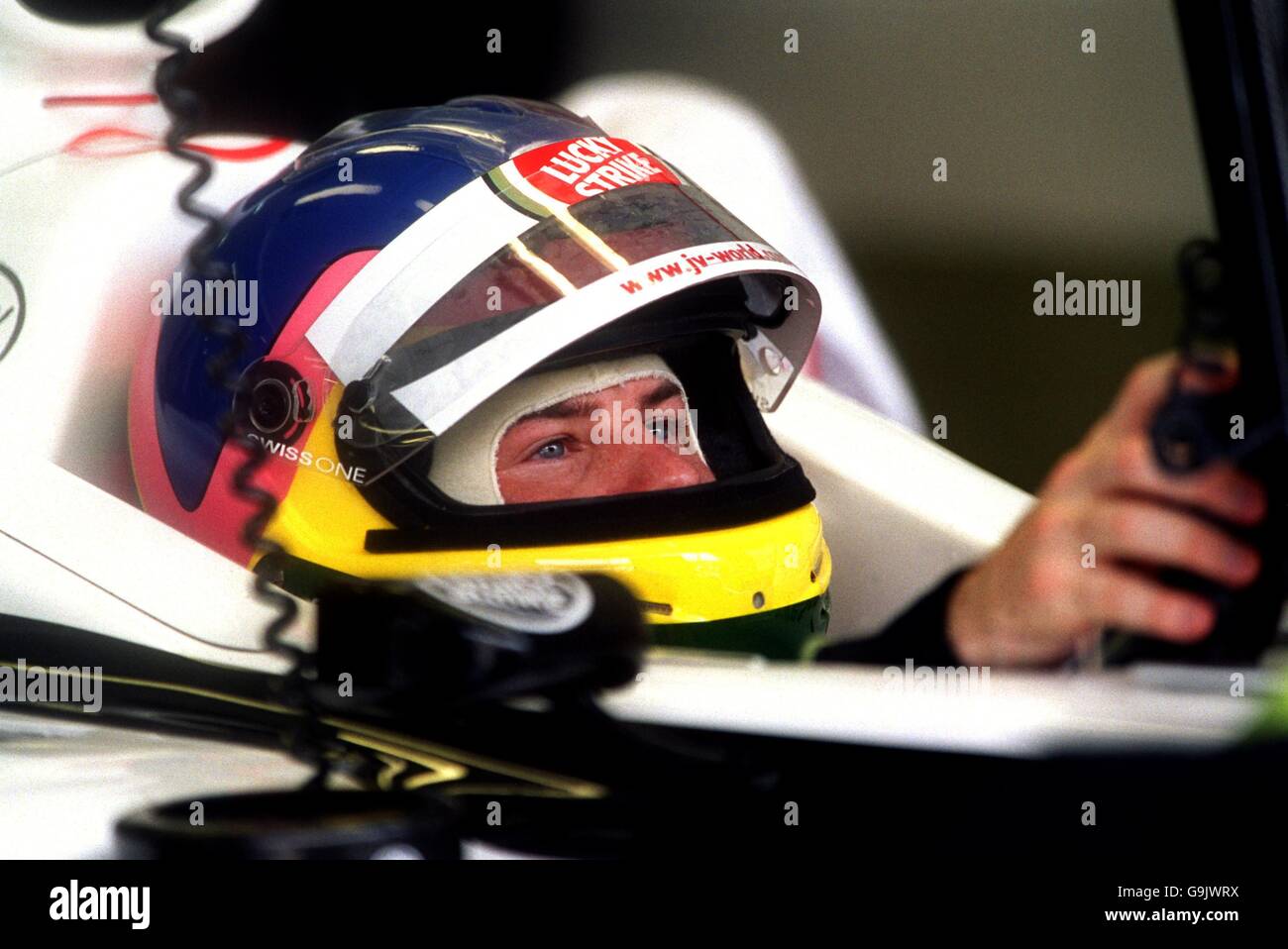 Formule un - Grand Prix de Malaisie. Jacques Villeneuve, BAR Banque D'Images