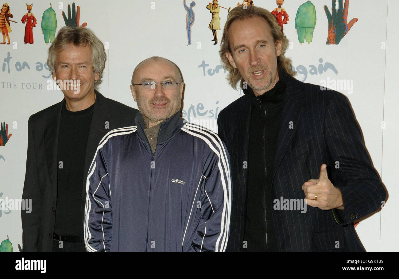 Genèse annoncer première tournée en 15 ans - Londres Banque D'Images