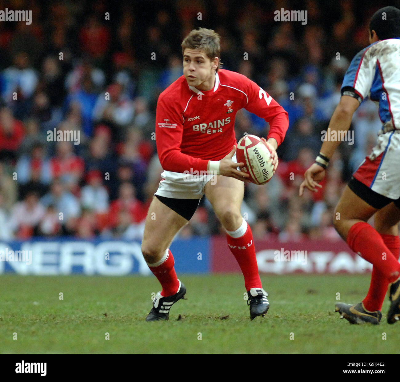 Rugby Union - International - pays de Galles / Iles du Pacifique - Millennium Stadium.Gavin Evans au pays de Galles pendant le match international au Millennium Stadium, Cardiff. Banque D'Images