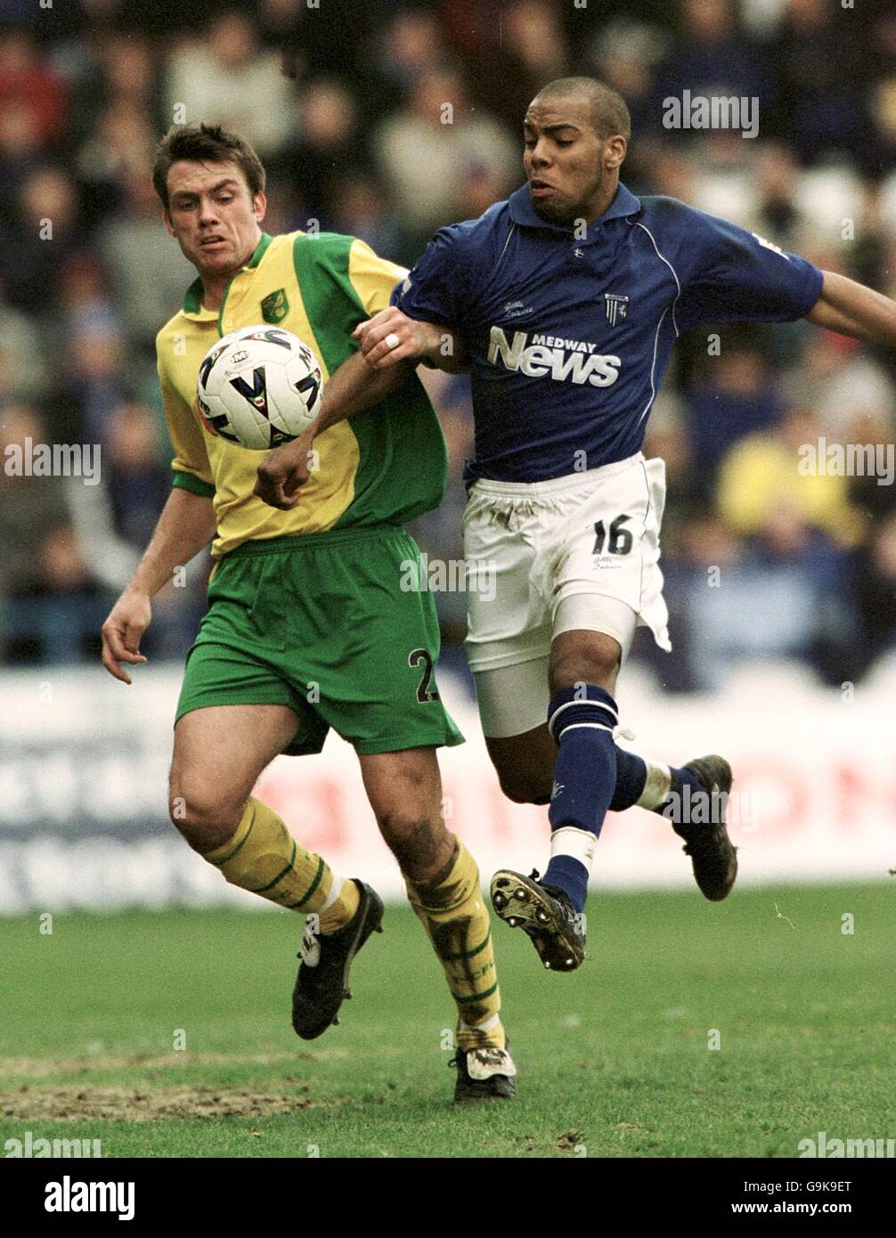 Soccer - Division de la Ligue nationale un - Gillingham v Norwich City Banque D'Images