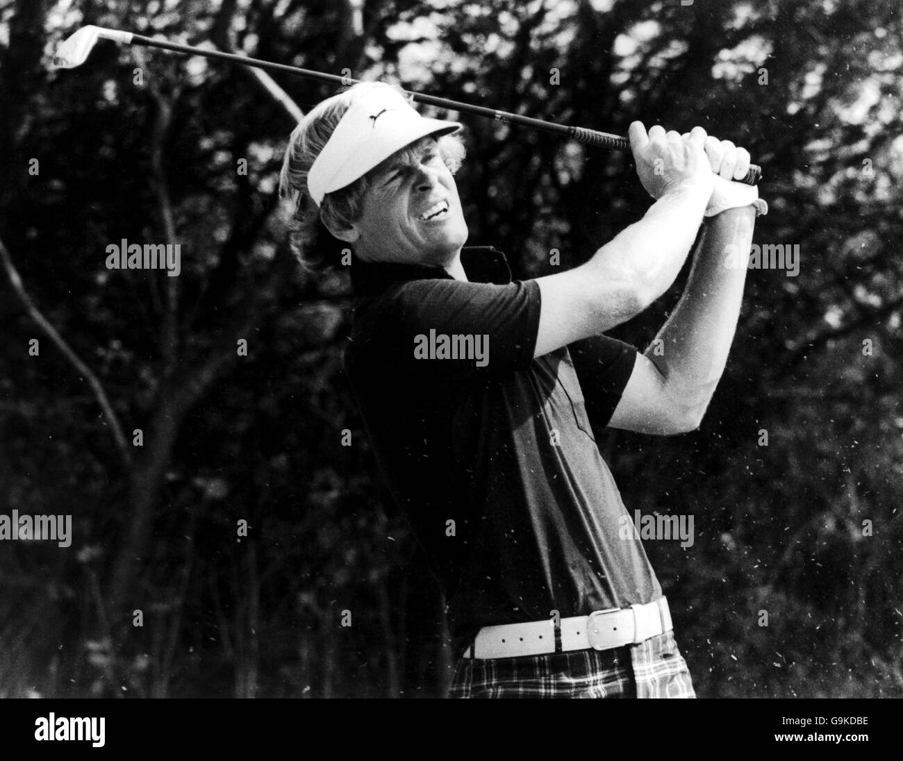Golf.Johnny Miller Banque D'Images