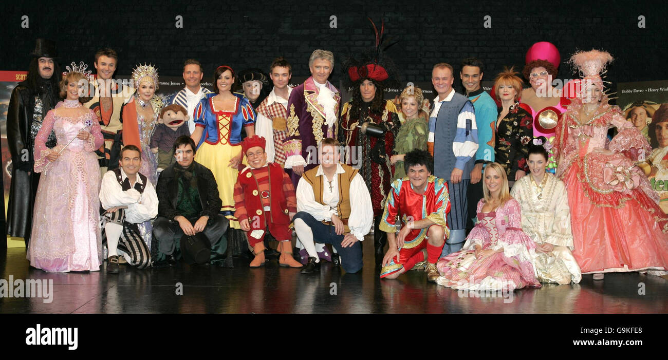Pantomime de Noël Lancement national de la presse - Londres Banque D'Images