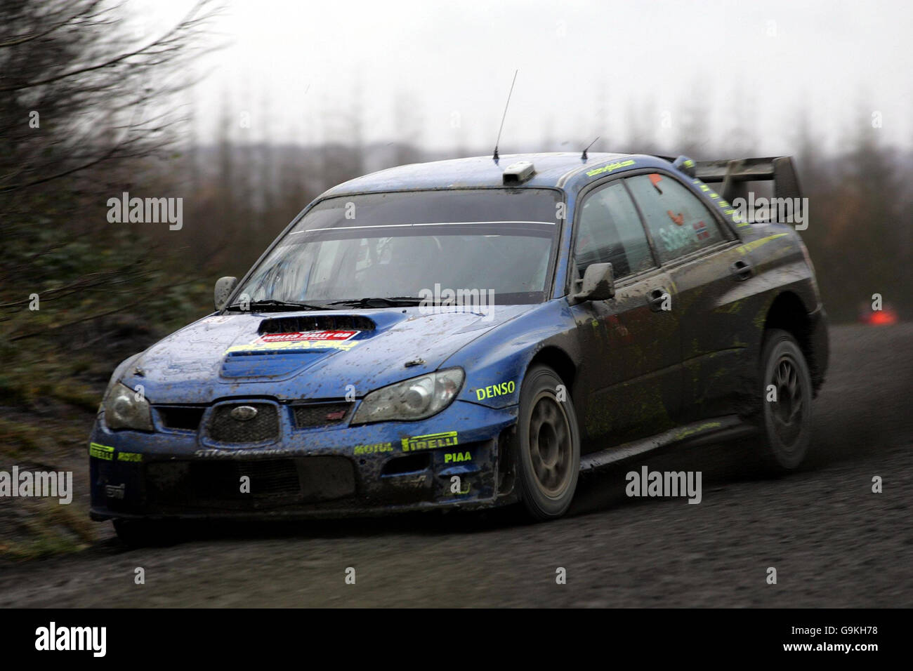 Modèle Réduit Sunstar SUN5580 Subaru Impreza WRC 3ème Rallye Grande Bretagne 2006, échelle 1/18, Neuf Sous Boîte