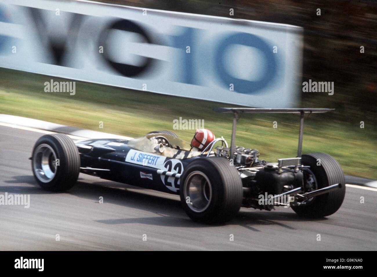 Course automobile Formula One - Grand Prix de Grande-Bretagne. Joseph Siffert Banque D'Images