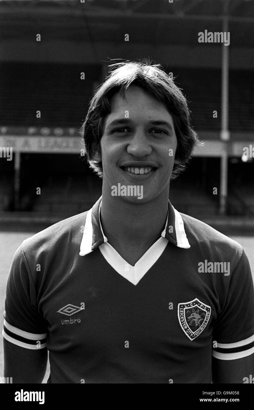 Football - football League Division 2 - Leicester City Photocall.Gary Lineker, Leicester City Banque D'Images