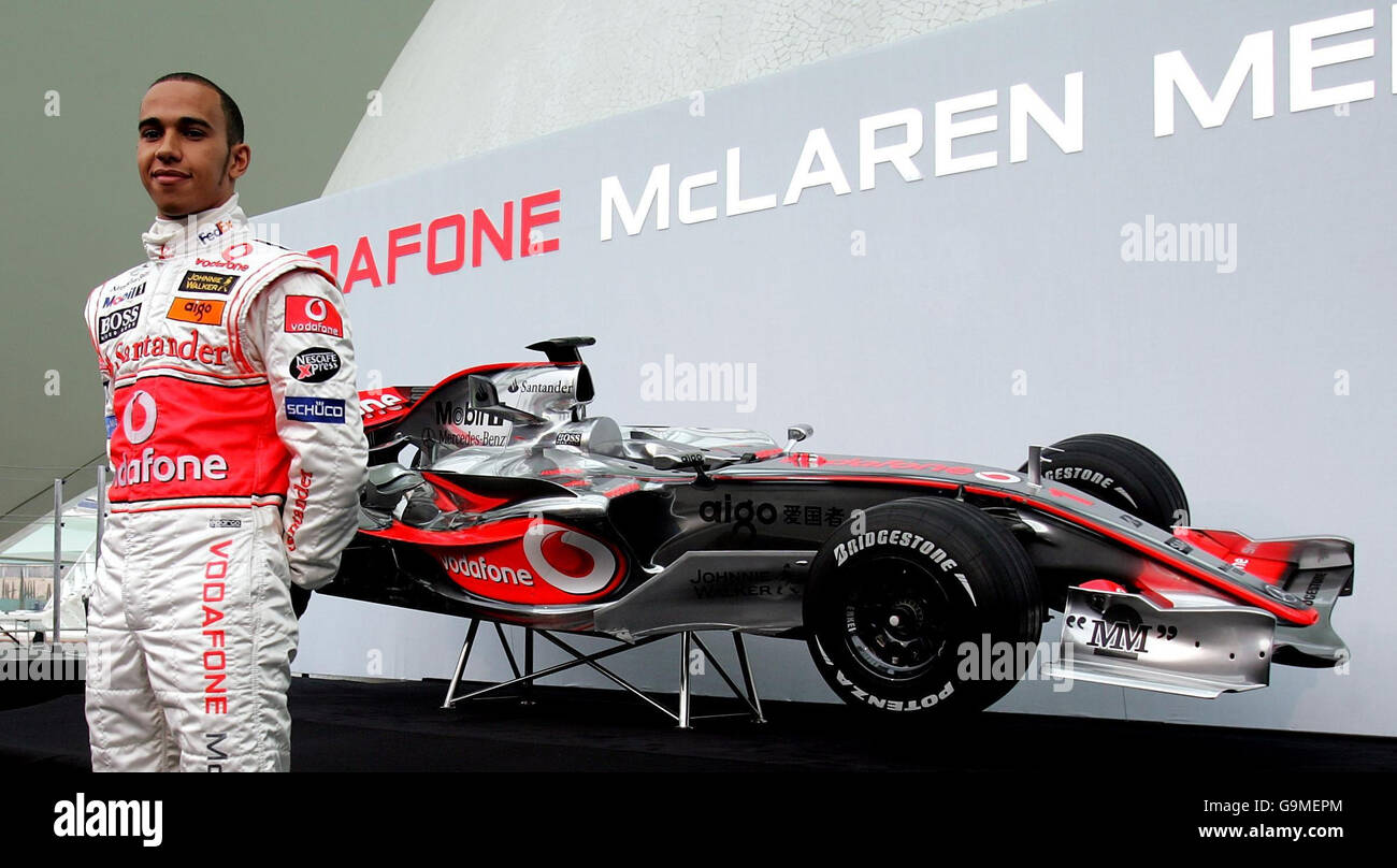 Formule 1 Vodafone McLaren Mercedes MP4/22 lancer - Valencia Photo Stock -  Alamy