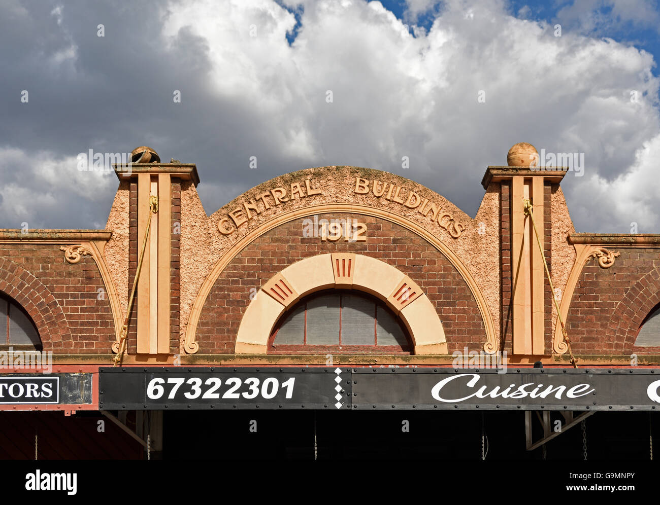 Le quartier historique de Glen Innes bâtiment général boutique boutique du 1912 Banque D'Images