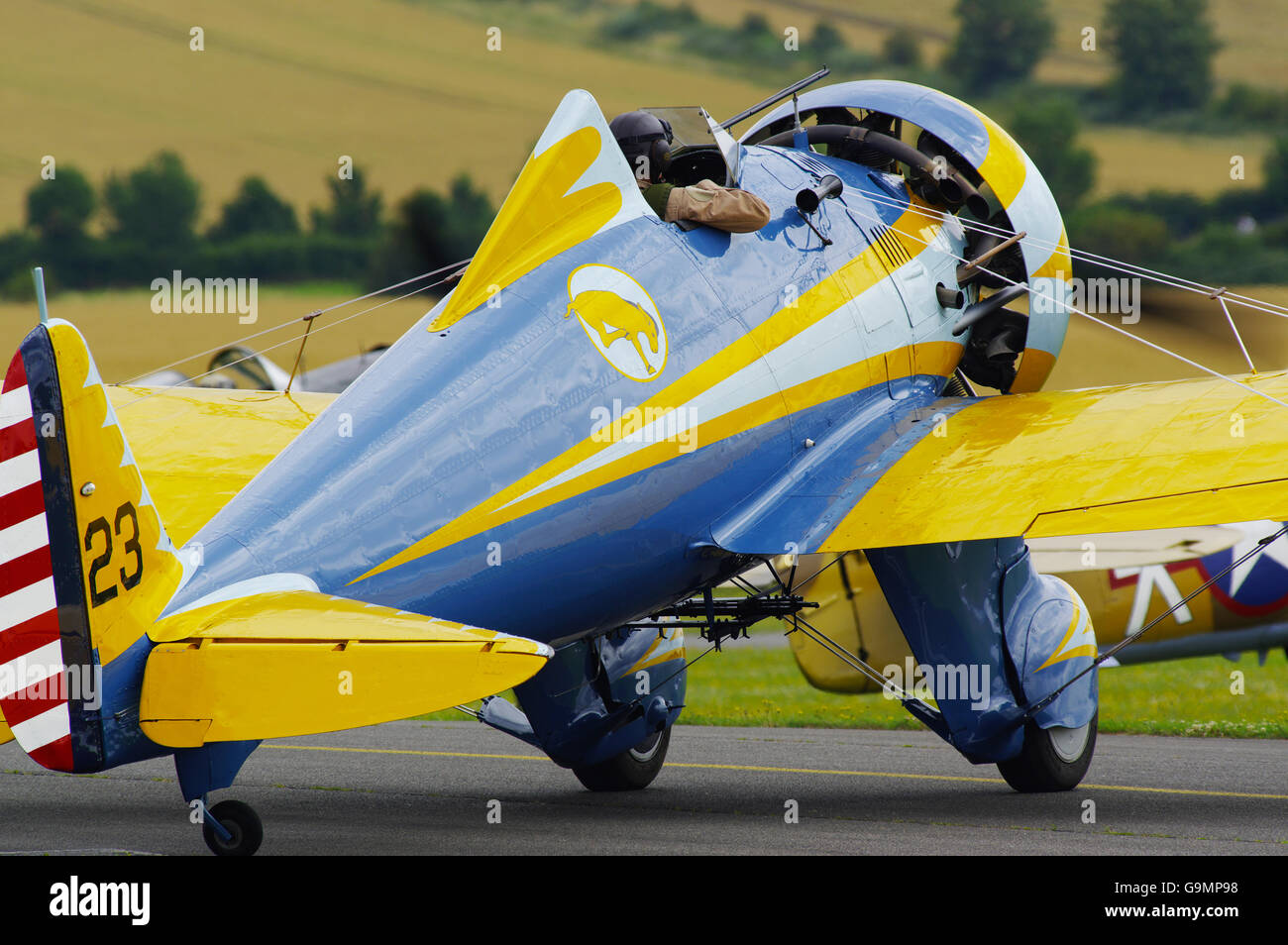 Boeing P-26 Peashooter, 33-123, Banque D'Images