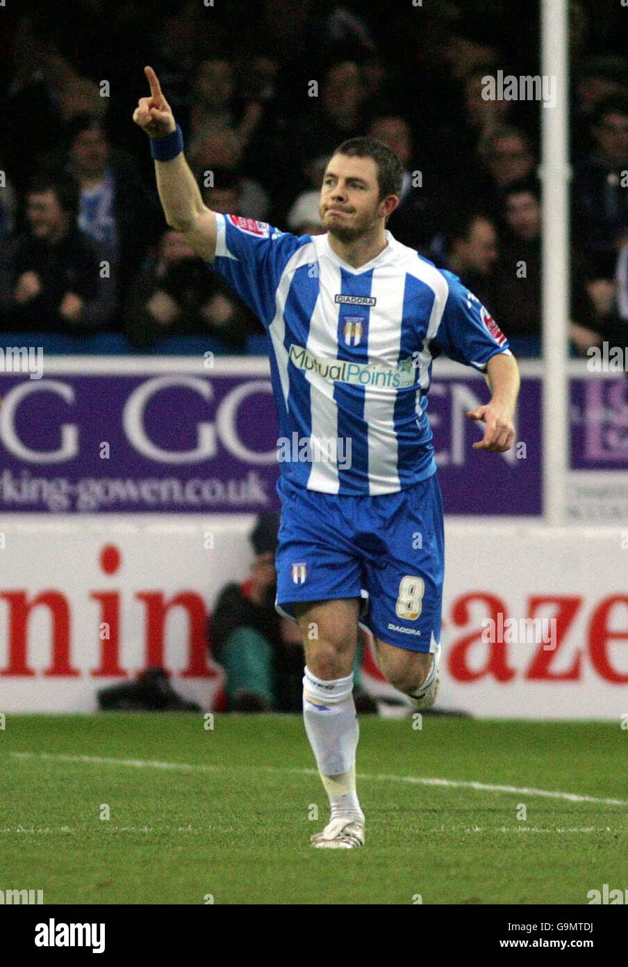 Soccer - Coca-Cola Championship - Colchester United v Wolverhampton Wanderers - Couche Road Banque D'Images