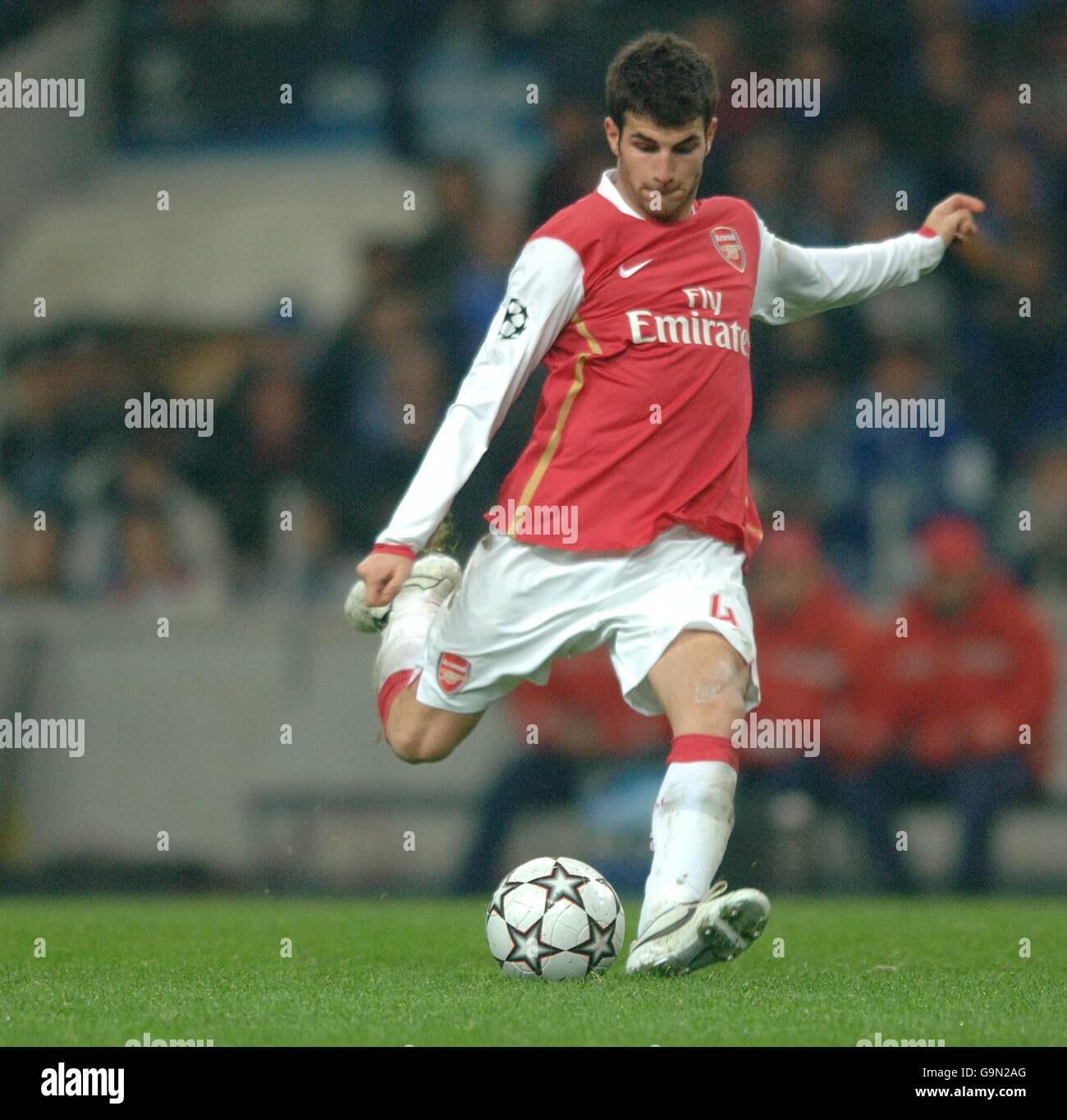 Football - Ligue des champions de l'UEFA - Groupe G - FC Porto / Arsenal - Stade Dragao. Francesc Fabregas, Arsenal Banque D'Images