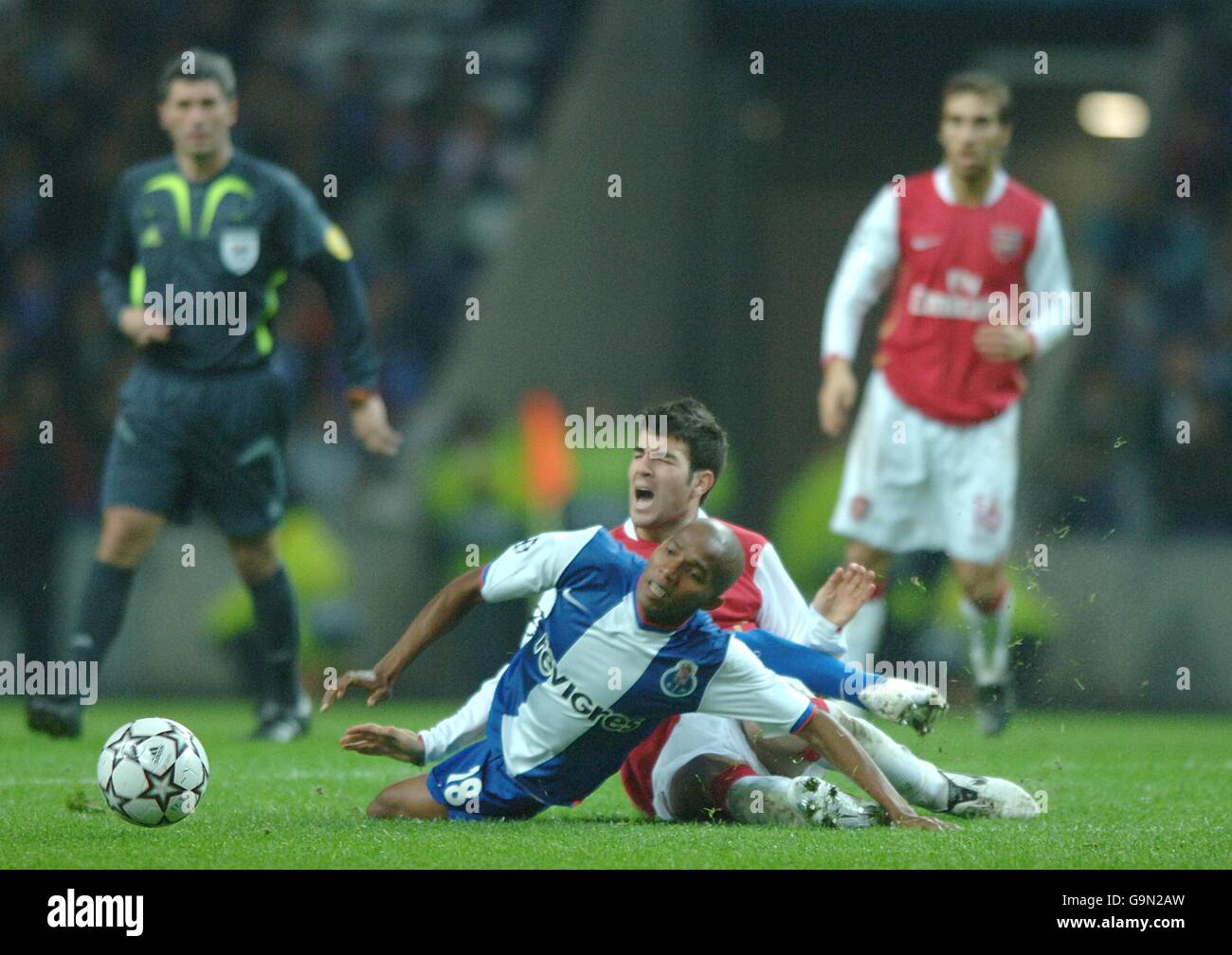 Football - Ligue des Champions - Groupe G - FC Porto v Arsenal - Stade Dragao Banque D'Images