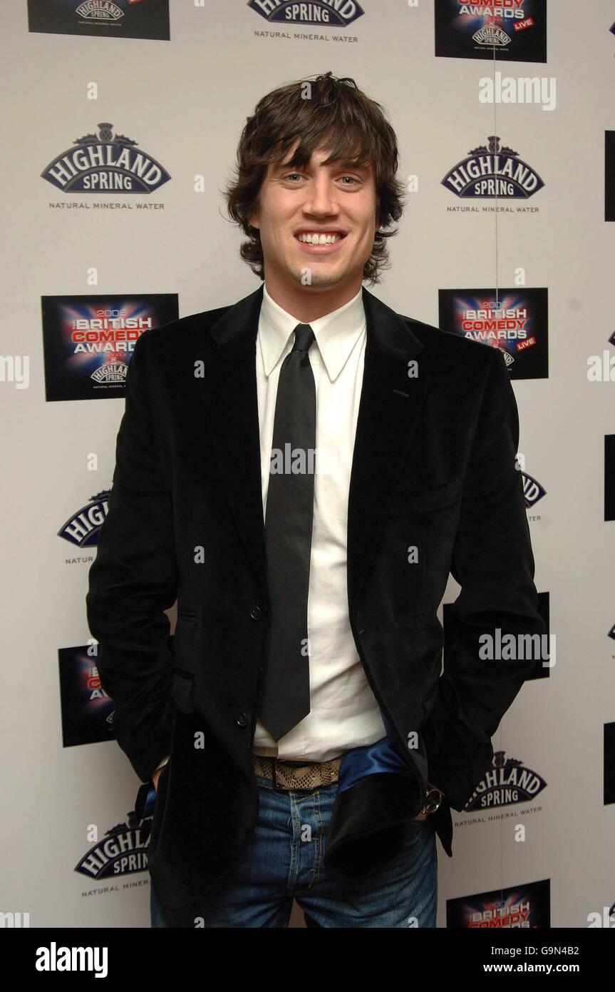 Vernon Kay arrive aux British Comedy Awards 2006 aux London Studios, dans le sud de Londres. Banque D'Images