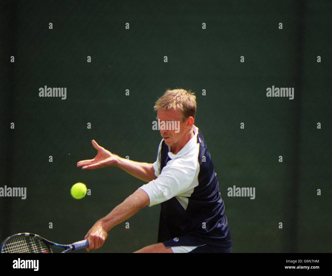 Tennis - Open - Nottingham Samsung Wayne Arthurs v Sargsian Pariwash Banque D'Images