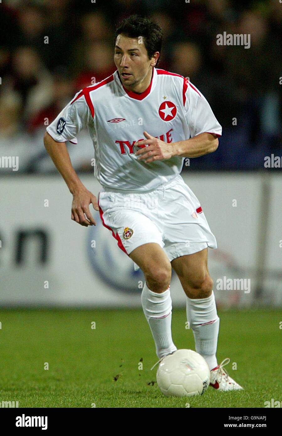 Football - Coupe de l'UEFA - Groupe E - Feyenoord v Wisla Cracovie - du Kuip Banque D'Images