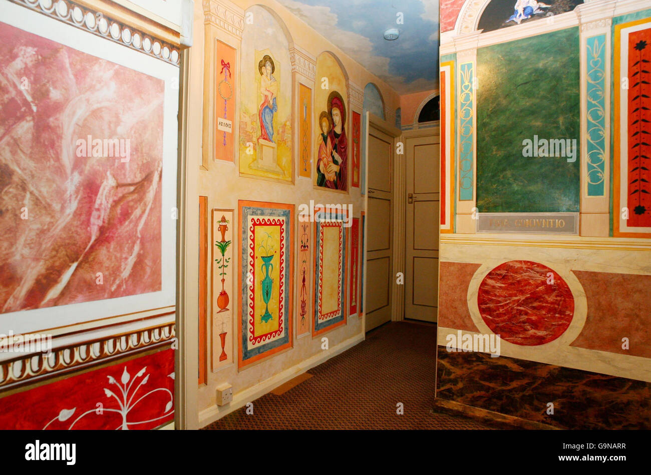Maison renaissance du conseil obtient makeover Banque D'Images