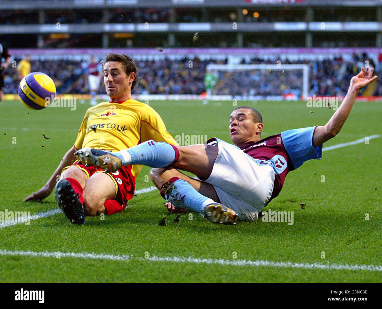 Soccer - FA Barclays Premiership - Aston Villa v Watford - Villa Park Banque D'Images