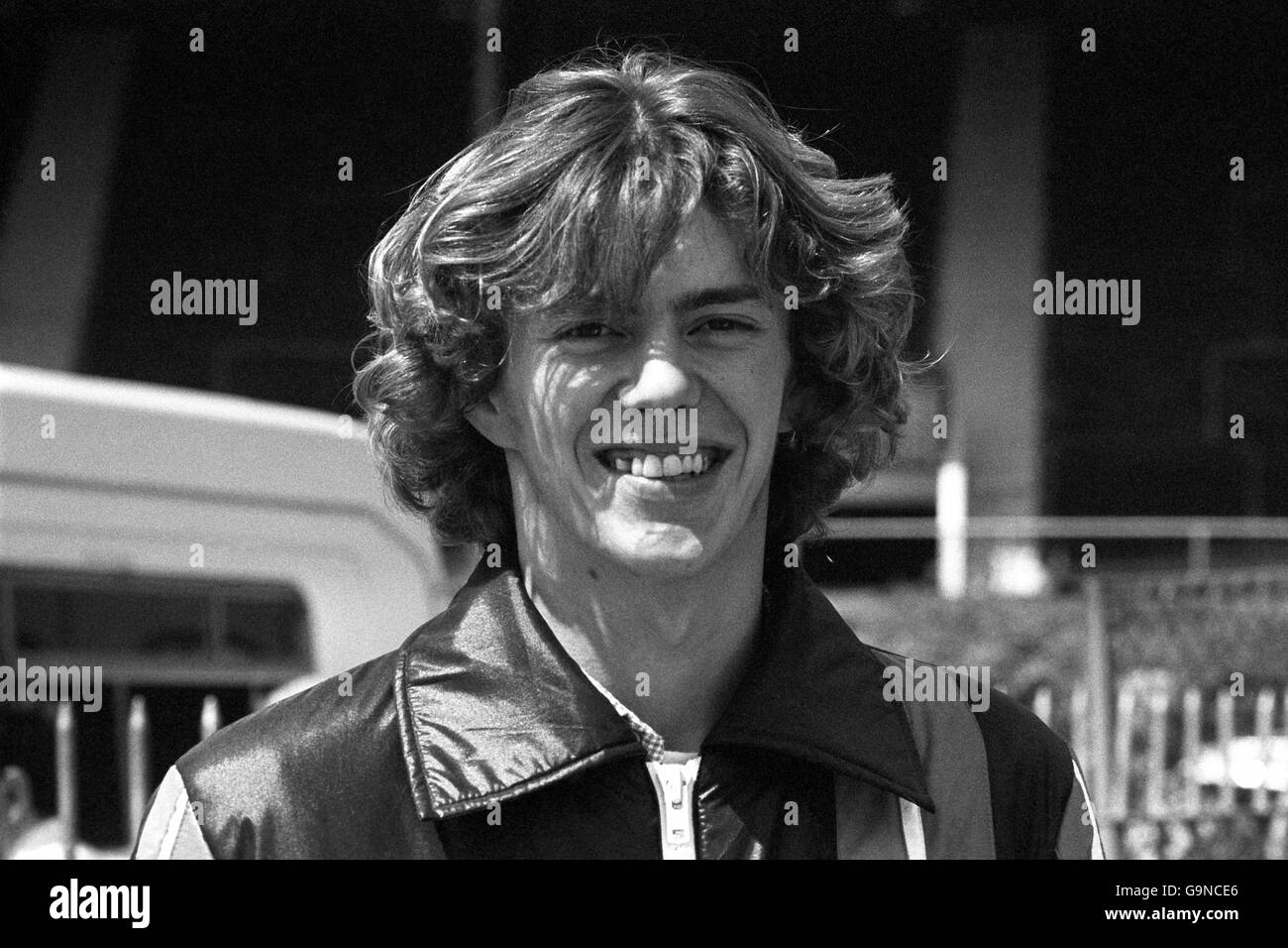 Michael Lee - champion du Commonwealth speedway. 750 premier prix à White City. Banque D'Images