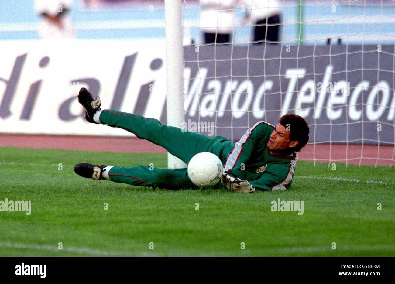 Le football africain - Qualification de la Coupe du Monde - Groupe 3 - Maroc Namibie v Banque D'Images