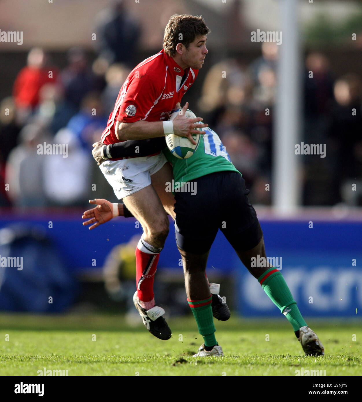 Rugby Union - Heineken Cup - Pool 5 - Llanelli Scarlets v London Irish - Stradey Park Banque D'Images