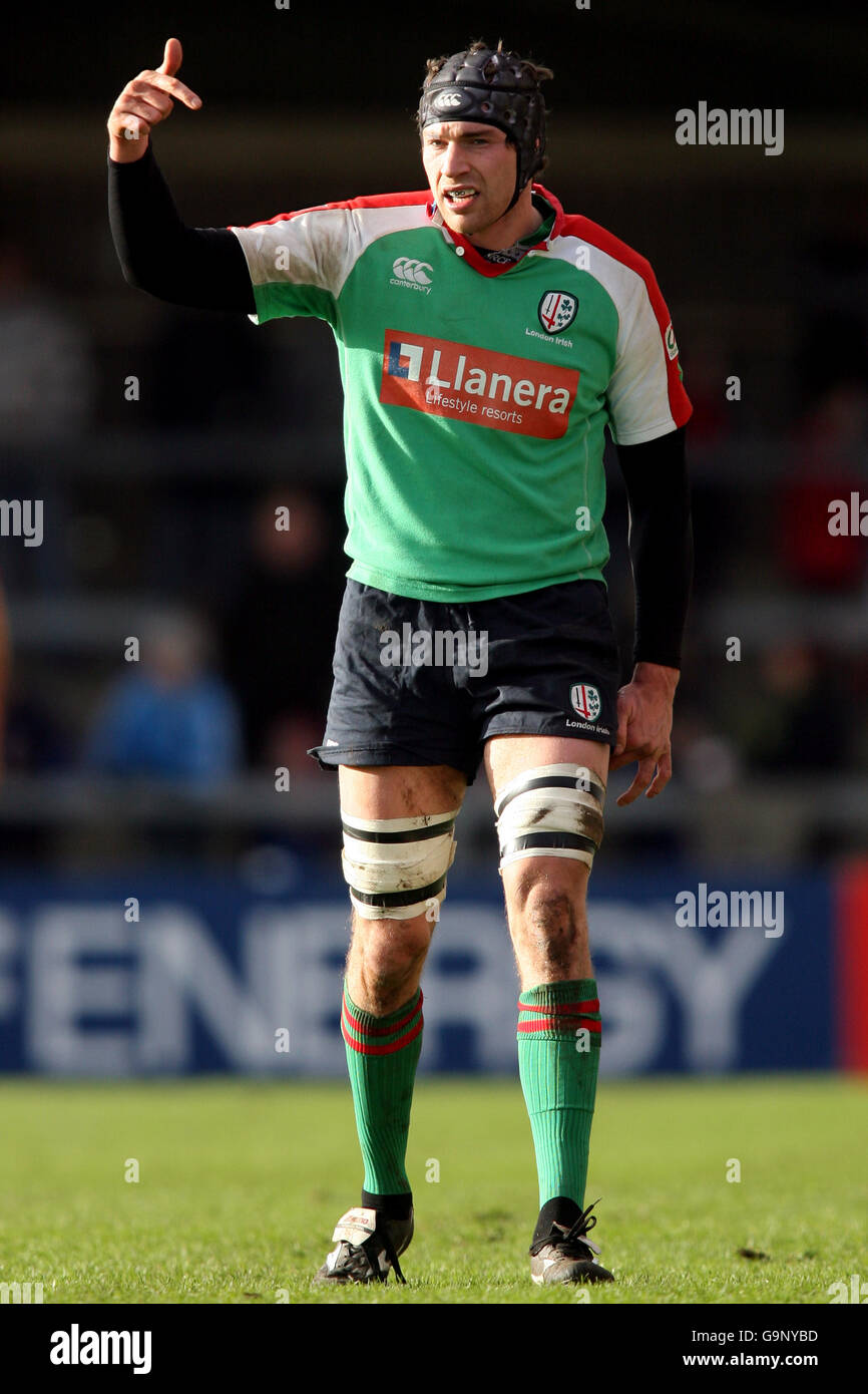 Rugby Union - Heineken Cup - Pool 5 - Llanelli Scarlets v London Irish - Stradey Park Banque D'Images