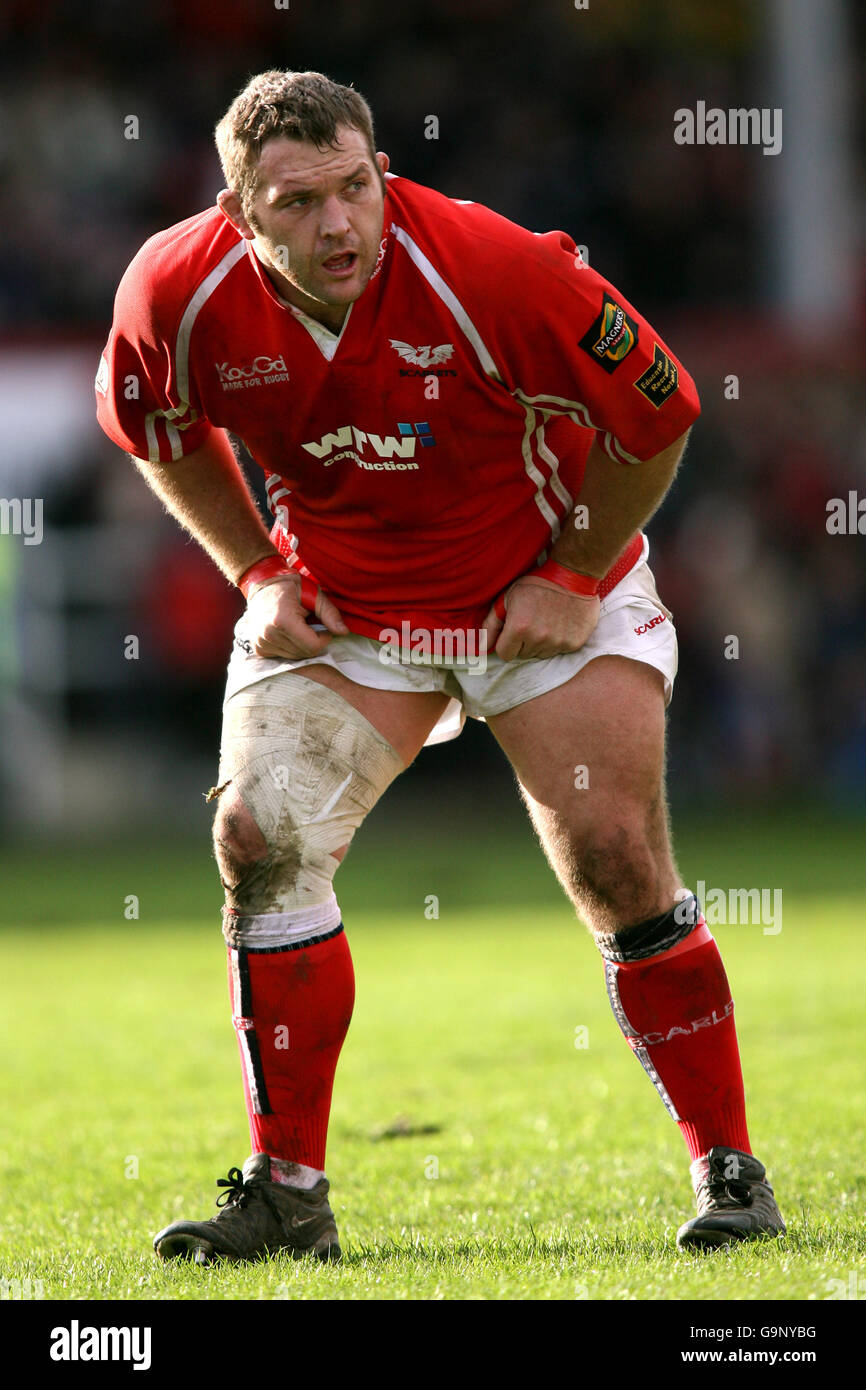 Rugby Union - Heineken Cup - Pool 5 - Llanelli Scarlets v London Irish - Stradey Park Banque D'Images