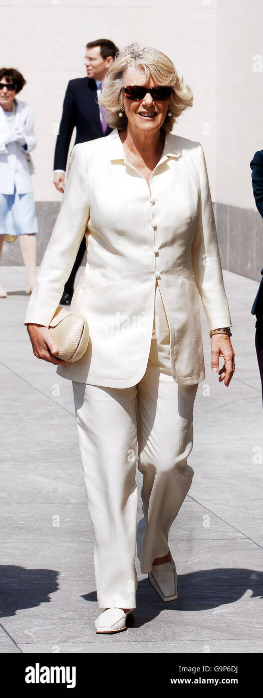 Charles et Camilla tournée au Moyen-Orient Banque D'Images