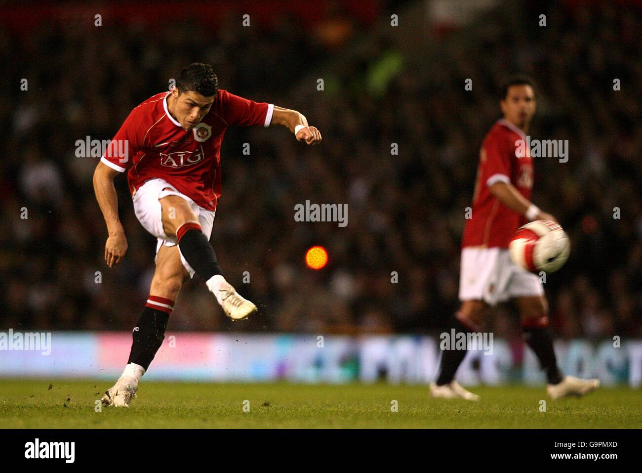 Fanion Rare Manchester United Coupe D'Europe - Vintage Années 90, Bon état